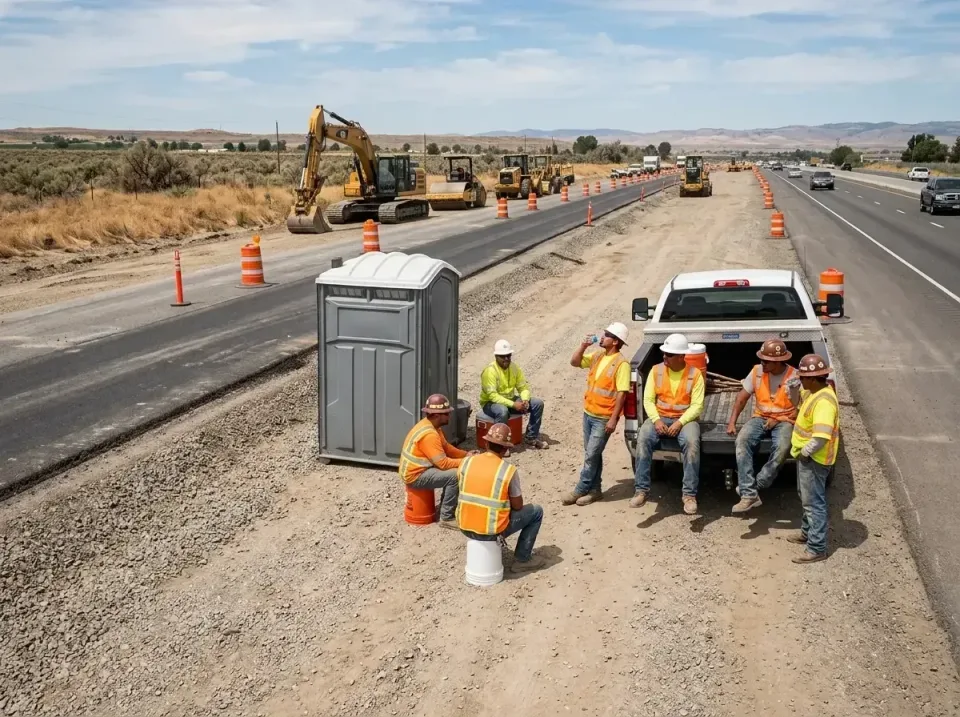 highway-road-construction-crew-007 — frequently asked questions, Porta Potty and Restroom Rentals in Dyer, TN